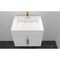 Castello Usa Nile 24-inch White Vanity Set with White Top and Gold Handles CB-MC-24W-GLD-2053-WH - alternate 6